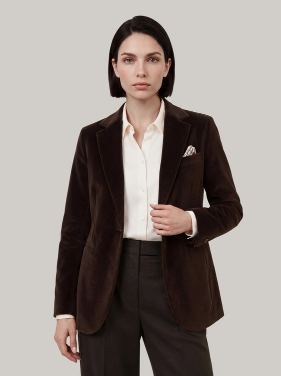 Image sur Blazer coupe ajustée
