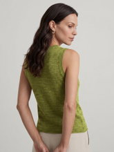 Bild von Stricktop mit Leinen