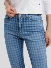 Bild von Jeans mit Karo-Muster FORLI