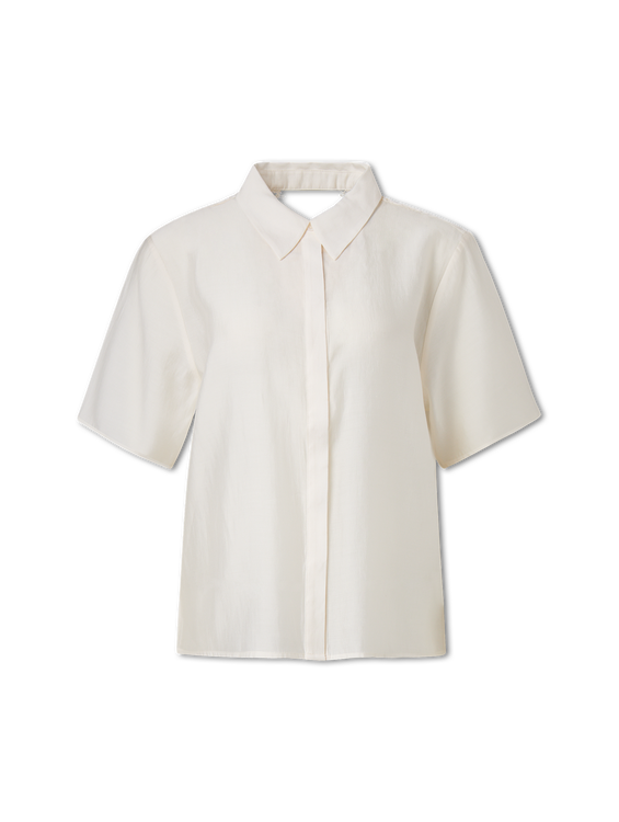 Bild von Bluse mit Spitzeneinsatz