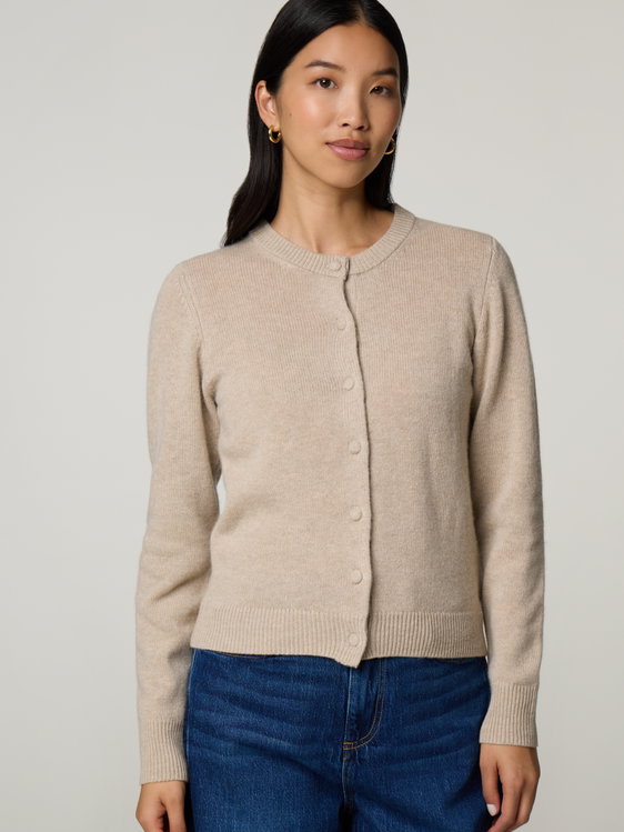 Image sur Cardigan en laine mérinos