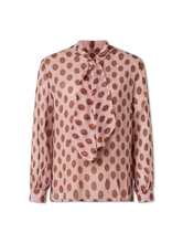 Image sur Schluppenbluse mit Muster