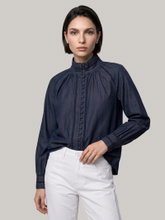 Bild von Bluse aus Denim MONIADEA