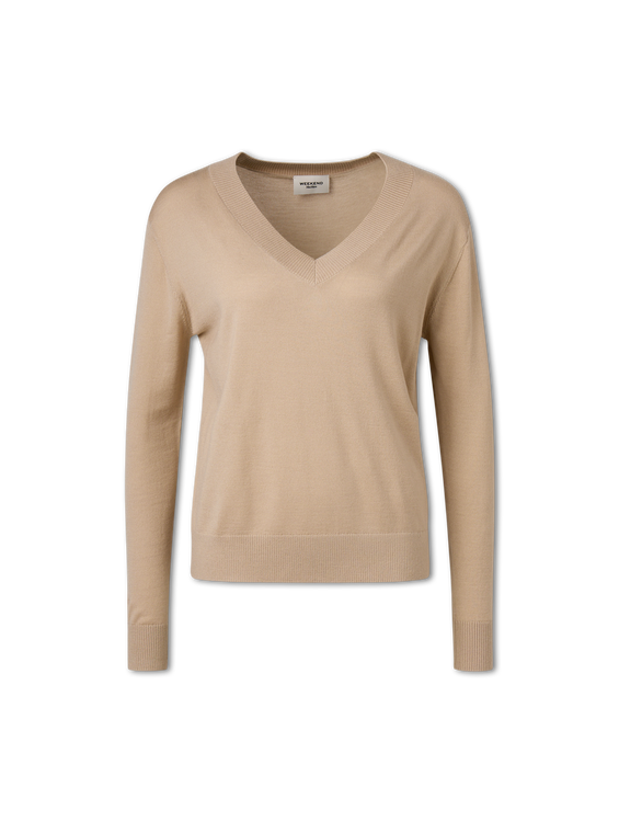 Image sur Pull en laine à mailles fines