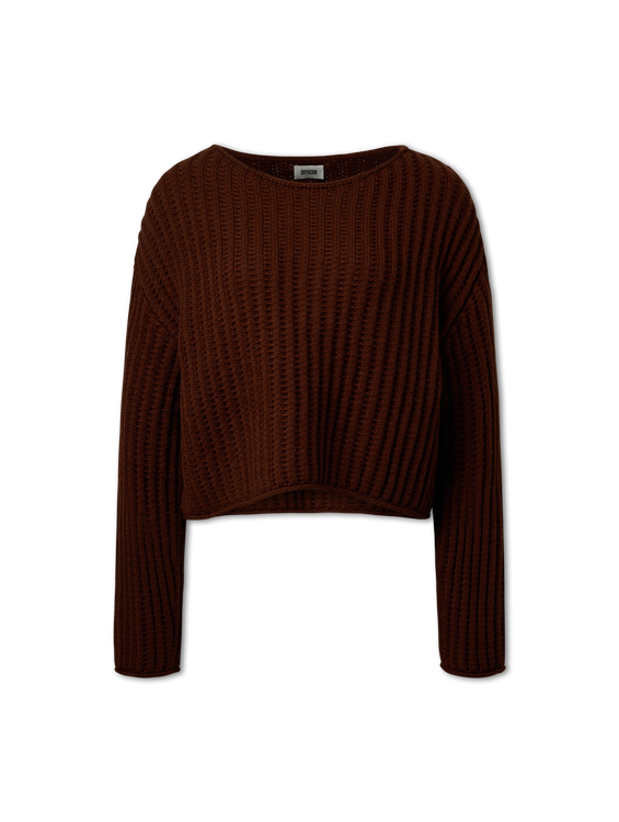 Bild von Strickpullover mit Alpaka