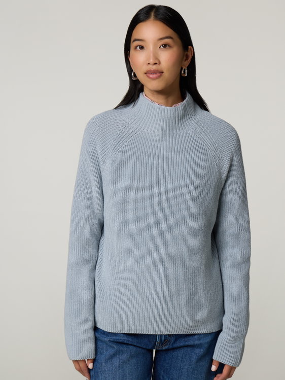 Image sur Pull en coton tricoté