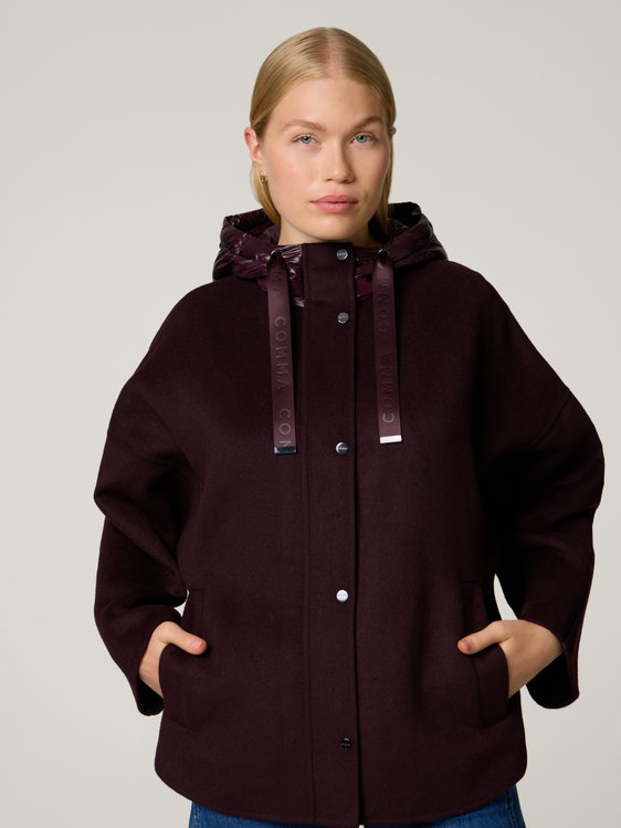 Bild von Jacke mit Wolle