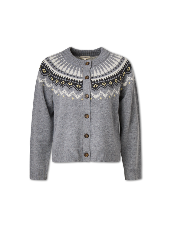 Bild von Strickjacke mit Wolle GAMORI