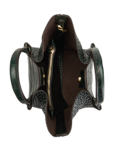 Bild von Handtasche mit Krokoprägung