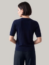 Bild von Kurzarmpullover aus Kaschmir