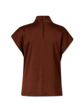 Bild von Blusenshirt aus Satin ALARIA