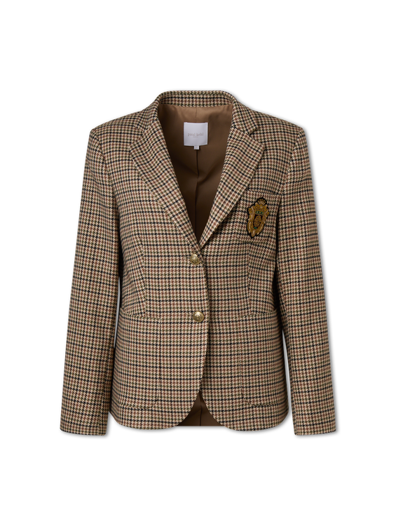 Image sur Blazer avec patch