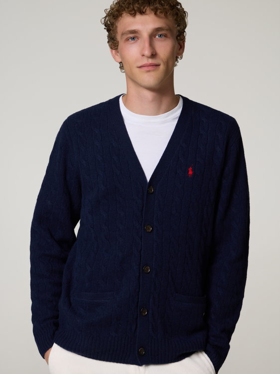 Bild von Strickjacke aus Kaschmir