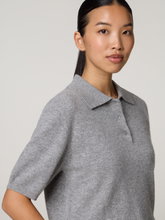 Bild von Strickpoloshirt aus Kaschmir