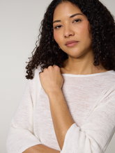 Bild von Strickshirt mit Leinen CIMAO