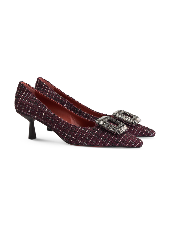 Bild von Pumps mit Tweed MARSIA
