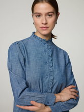 Bild von Bluse im Denim Look