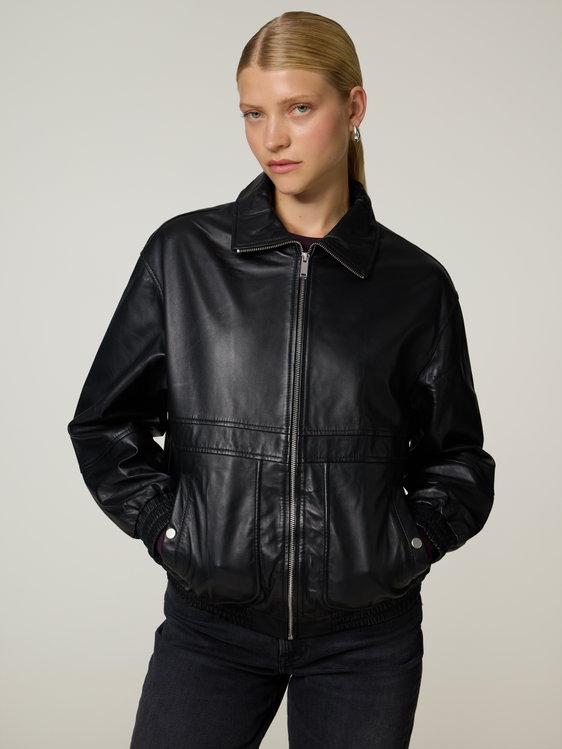 Image sur Bomberjacke aus Lammleder