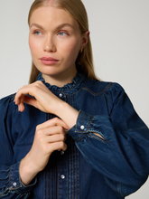 Image sur Chemisier effet denim LIZZY
