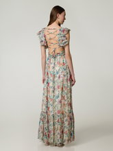 Image sur Robe de soirée à imprimé floral