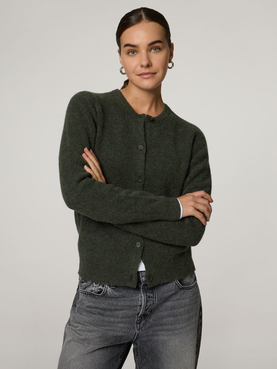 Bild von Strickjacke mit Alpaka