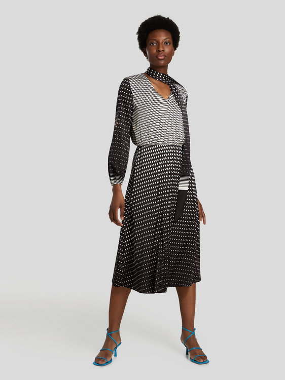 Bild von Midikleid mit Punkten-Print