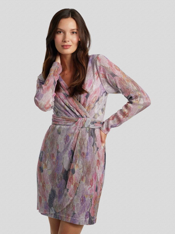 Bild von Minikleid mit Wickel-Optik