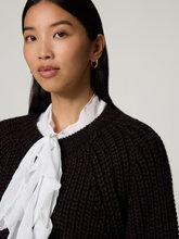 Image sur Veste en maille grossière