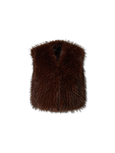 Image sur Gilet bohème aspect fourrure