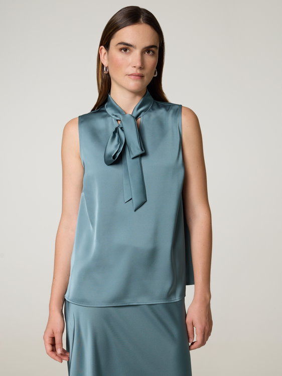 Image sur Satinblusen Top