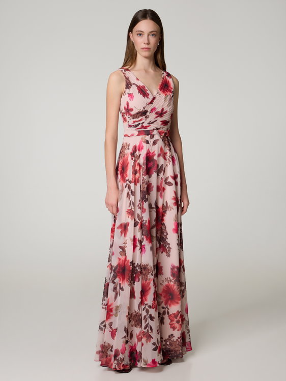 Image sur Robe de soirée plissée