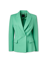Bild von Doppelreihiger Blazer aus Jersey