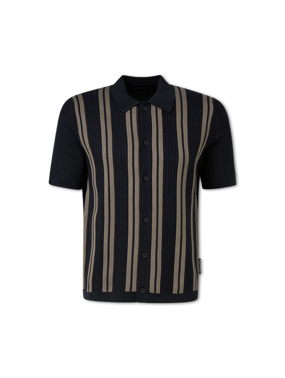Image sur Polo en coton tricoté
