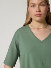 Image sur T-shirt en maille fine