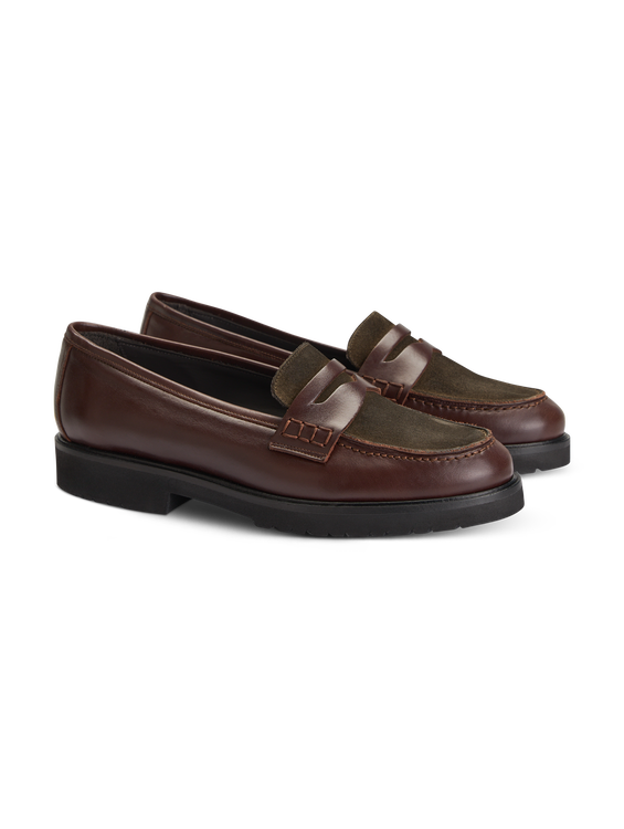Bild von Penny Loafer aus Leder