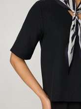 Bild von Kurzarmbluse mit Leinen RAINA