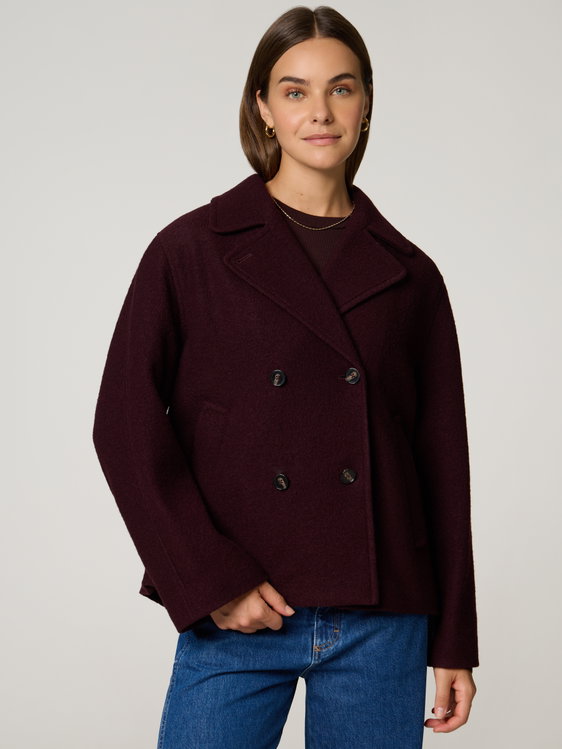 Bild von Cabanjacke aus Schurwolle