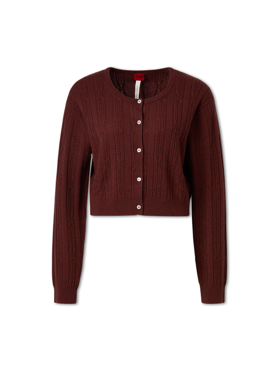 Bild von Strickjacke mit Kaschmir SIEMELLA